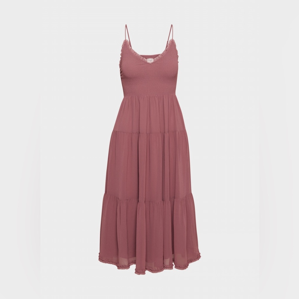 Aritzia Wilfred Tuberose Dress in Rose Opera Sz XS